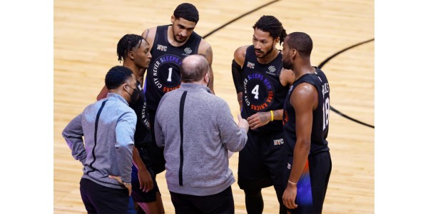 Nach 4 Jahren sah das Publikum wieder den besseren Derrick Rose